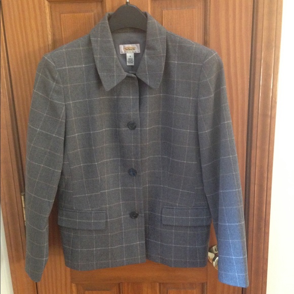Gray wool jacket - Picture 1 of 5